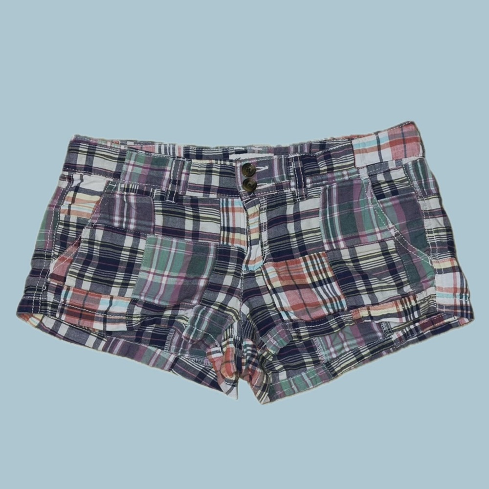 American Eagle Outfitters Women's Plaid Shorts - Multicolor